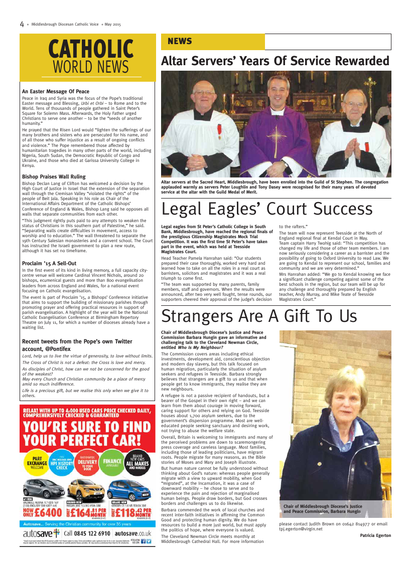 May 2015 edition of the Middlesbrough Voice