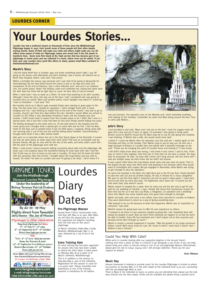 May 2015 edition of the Middlesbrough Voice