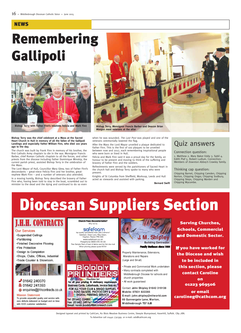 Jun 2015 edition of the Middlesbrough Voice