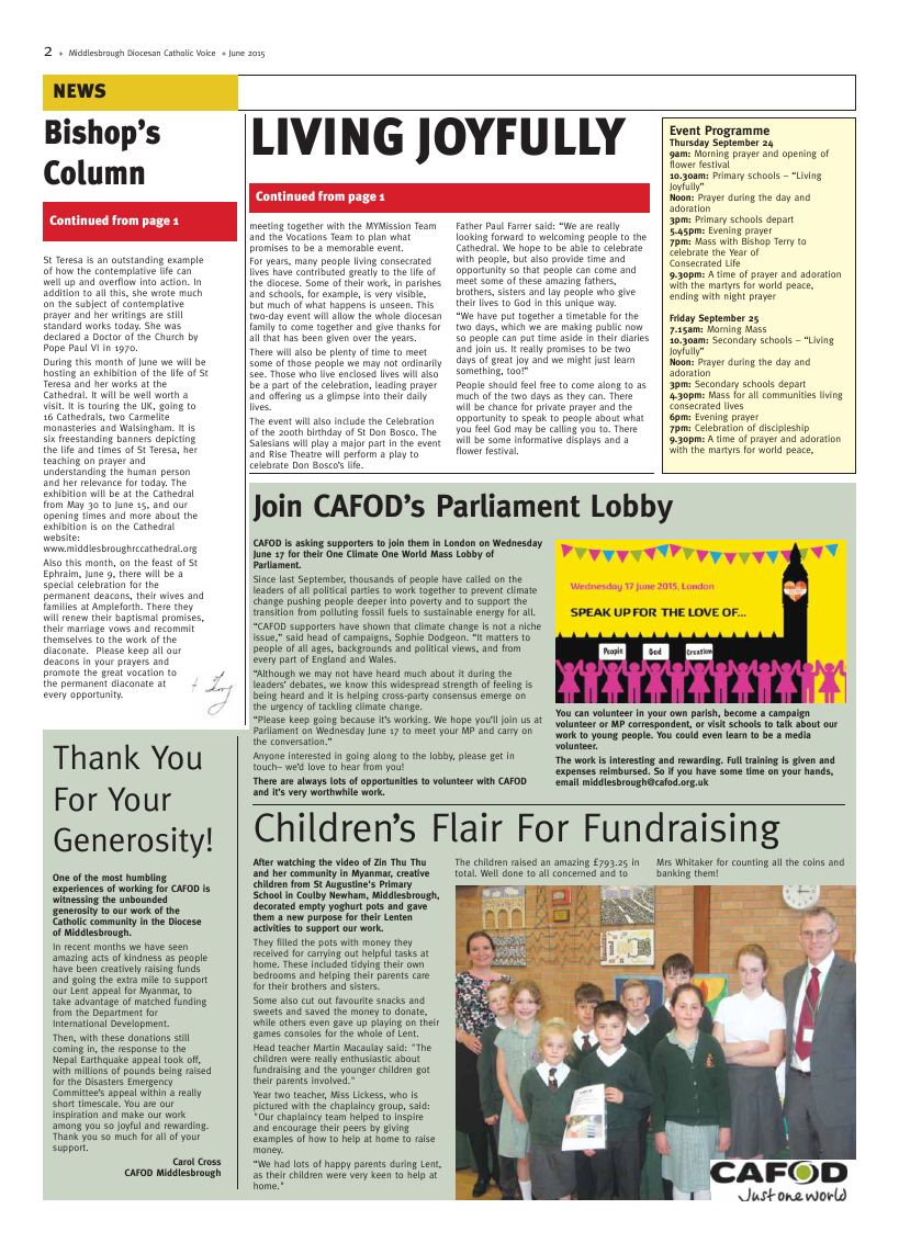 Jun 2015 edition of the Middlesbrough Voice