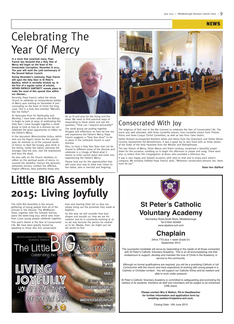 Jun 2015 edition of the Middlesbrough Voice