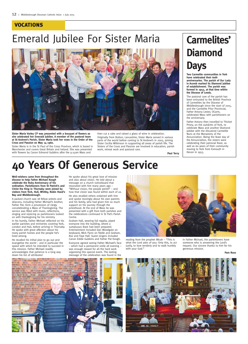 Jul 2015 edition of the Middlesbrough Voice