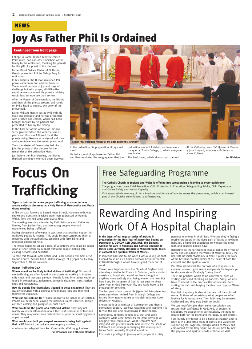 Sept 2015 edition of the Middlesbrough Voice