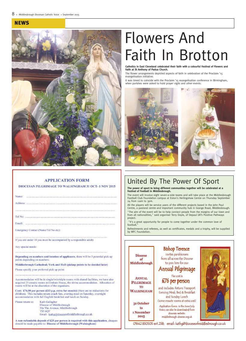 Sept 2015 edition of the Middlesbrough Voice