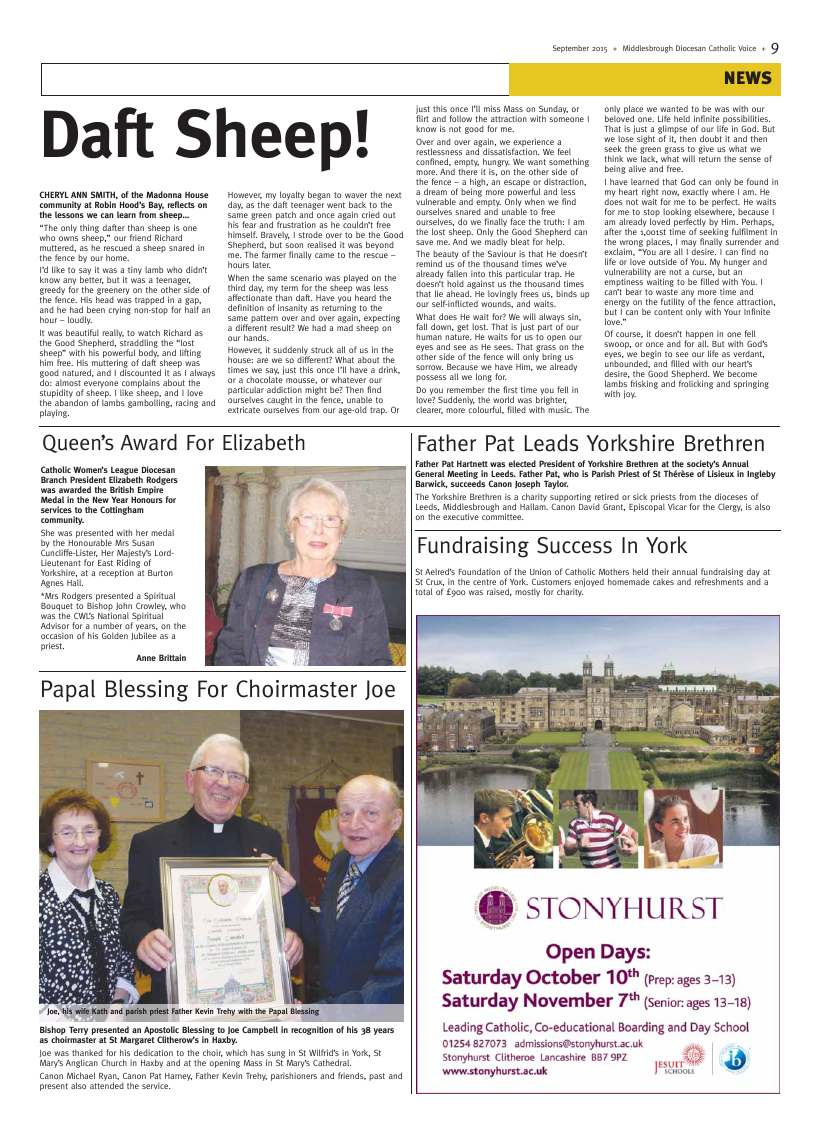 Sept 2015 edition of the Middlesbrough Voice