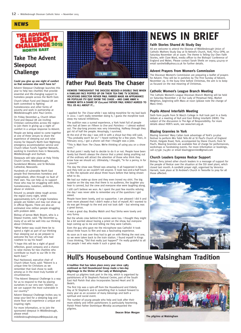 Nov 2015 edition of the Middlesbrough Voice