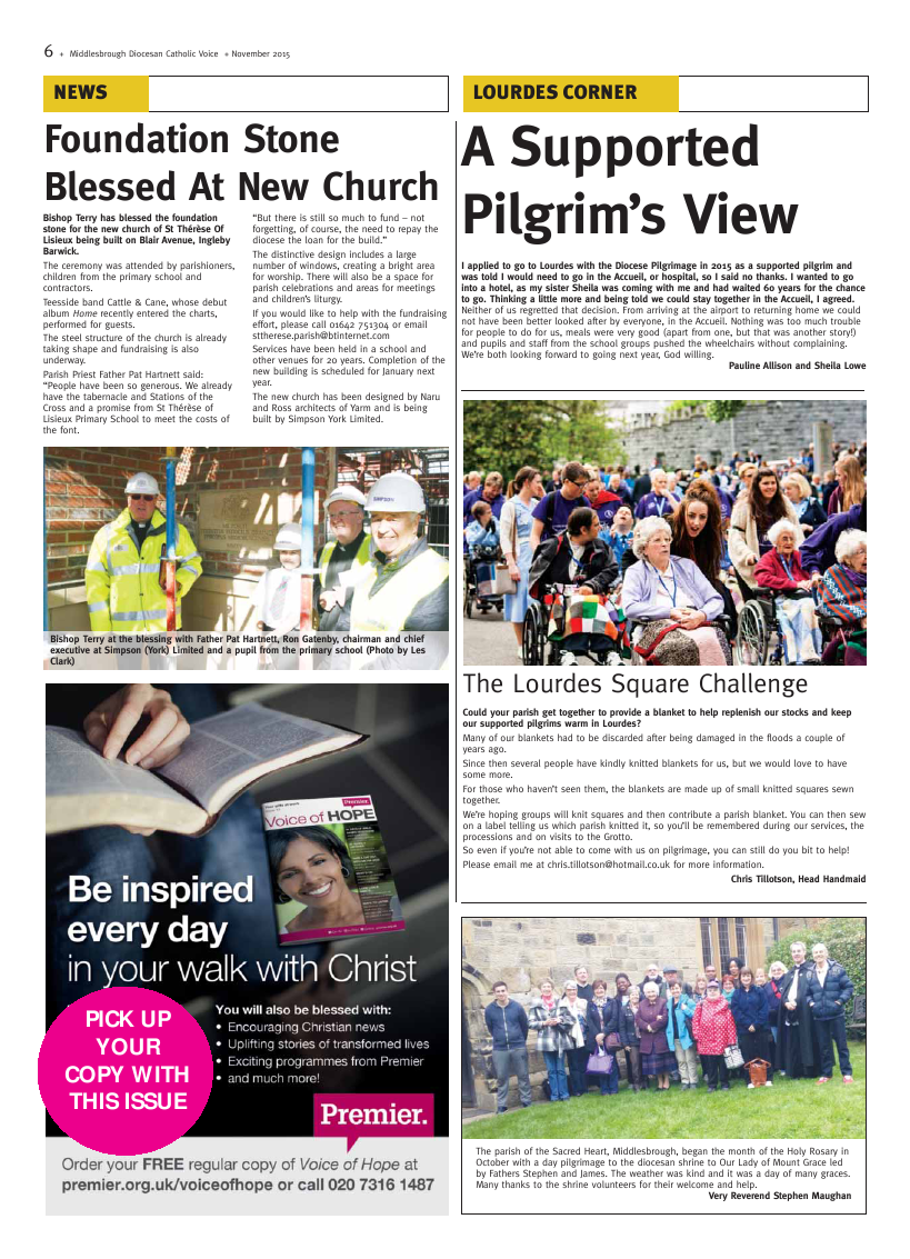 Nov 2015 edition of the Middlesbrough Voice