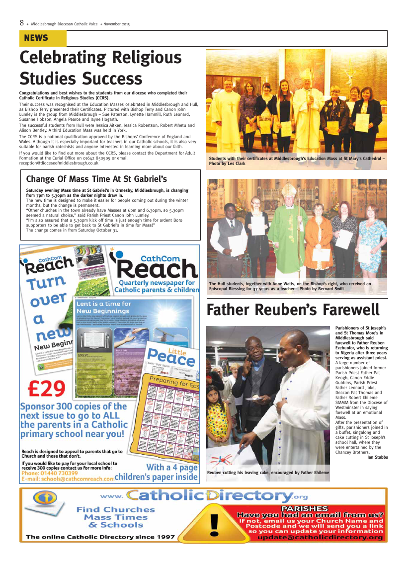 Nov 2015 edition of the Middlesbrough Voice