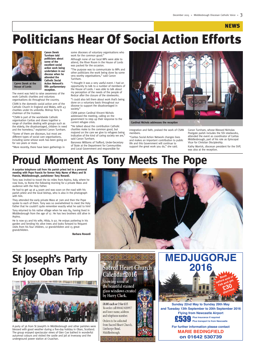 Dec 2015 edition of the Middlesbrough Voice