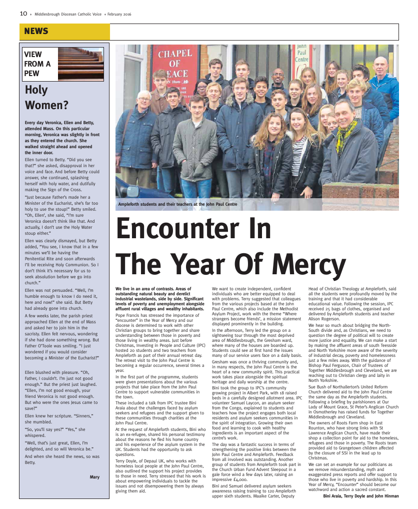 Feb 2016 edition of the Middlesbrough Voice - Page 