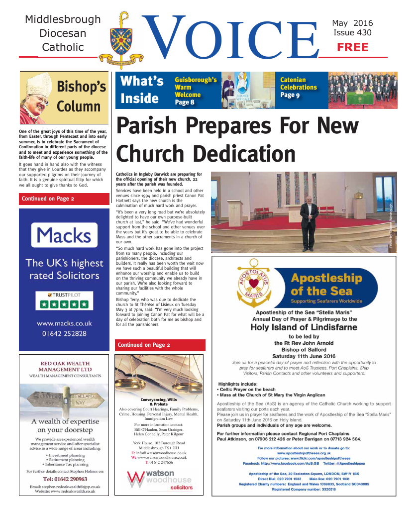 May 2016 edition of the Middlesbrough Voice - Page 