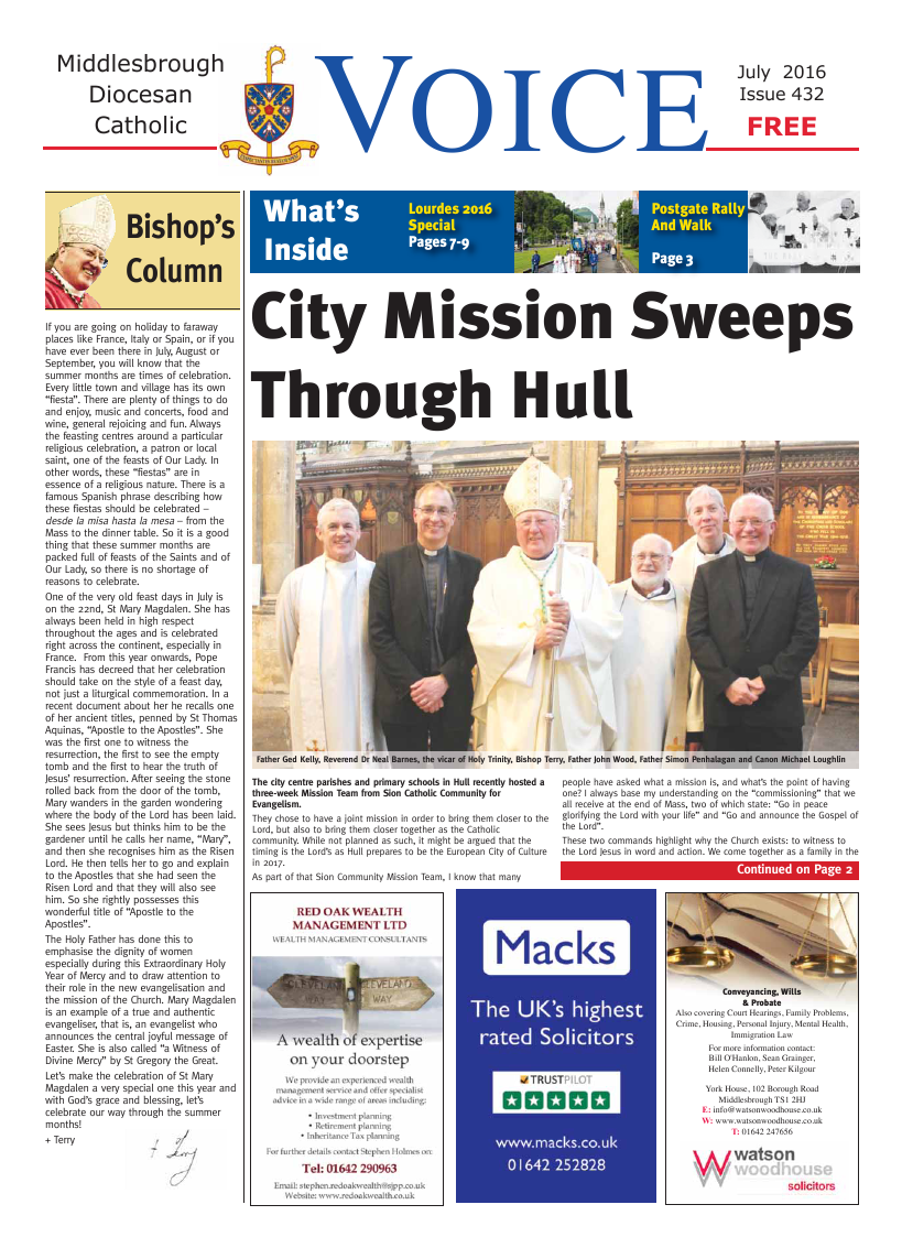 Jul 2016 edition of the Middlesbrough Voice - Page 