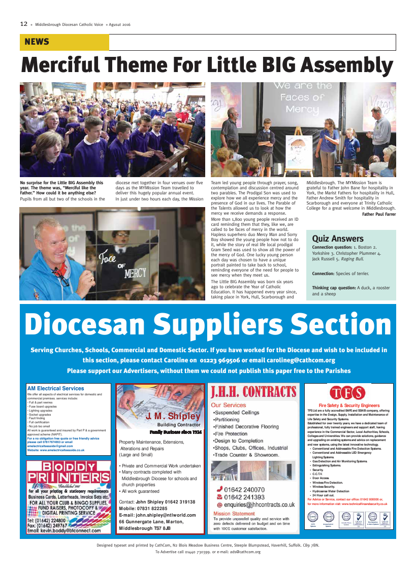 Aug 2016 edition of the Middlesbrough Voice - Page 