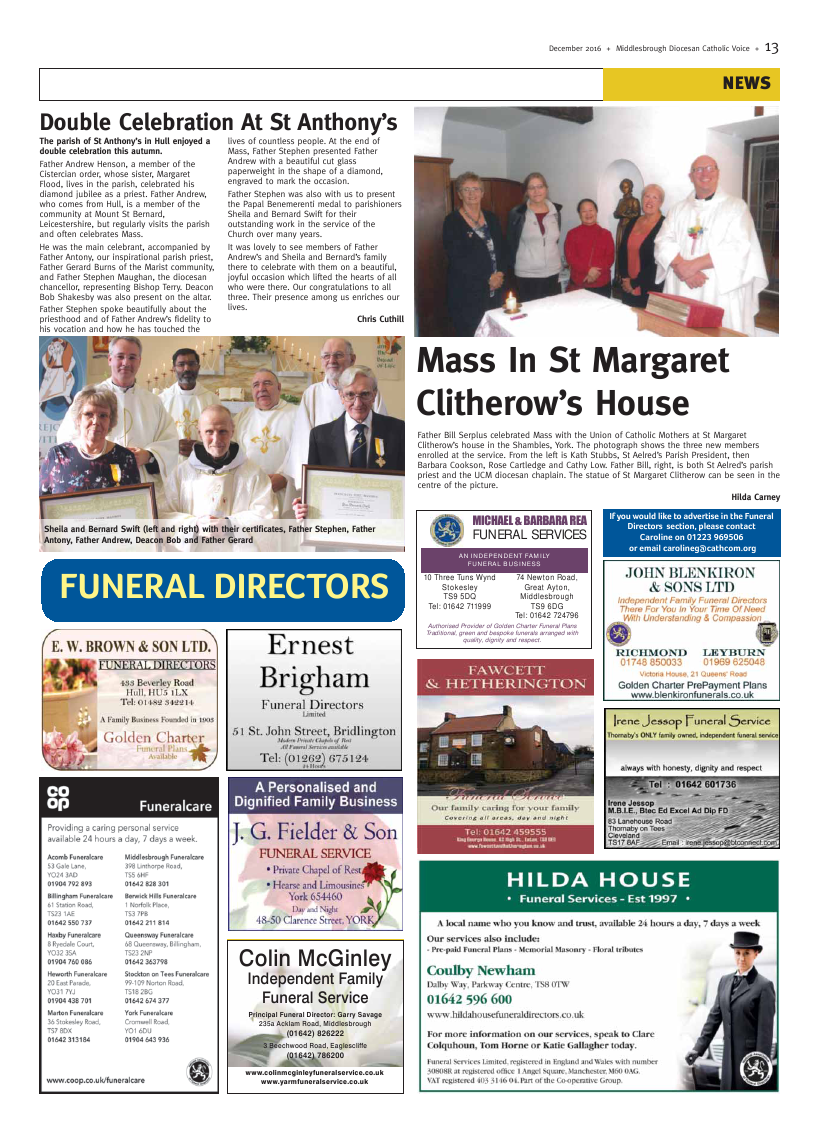 Dec 2016 edition of the Middlesbrough Voice - Page 