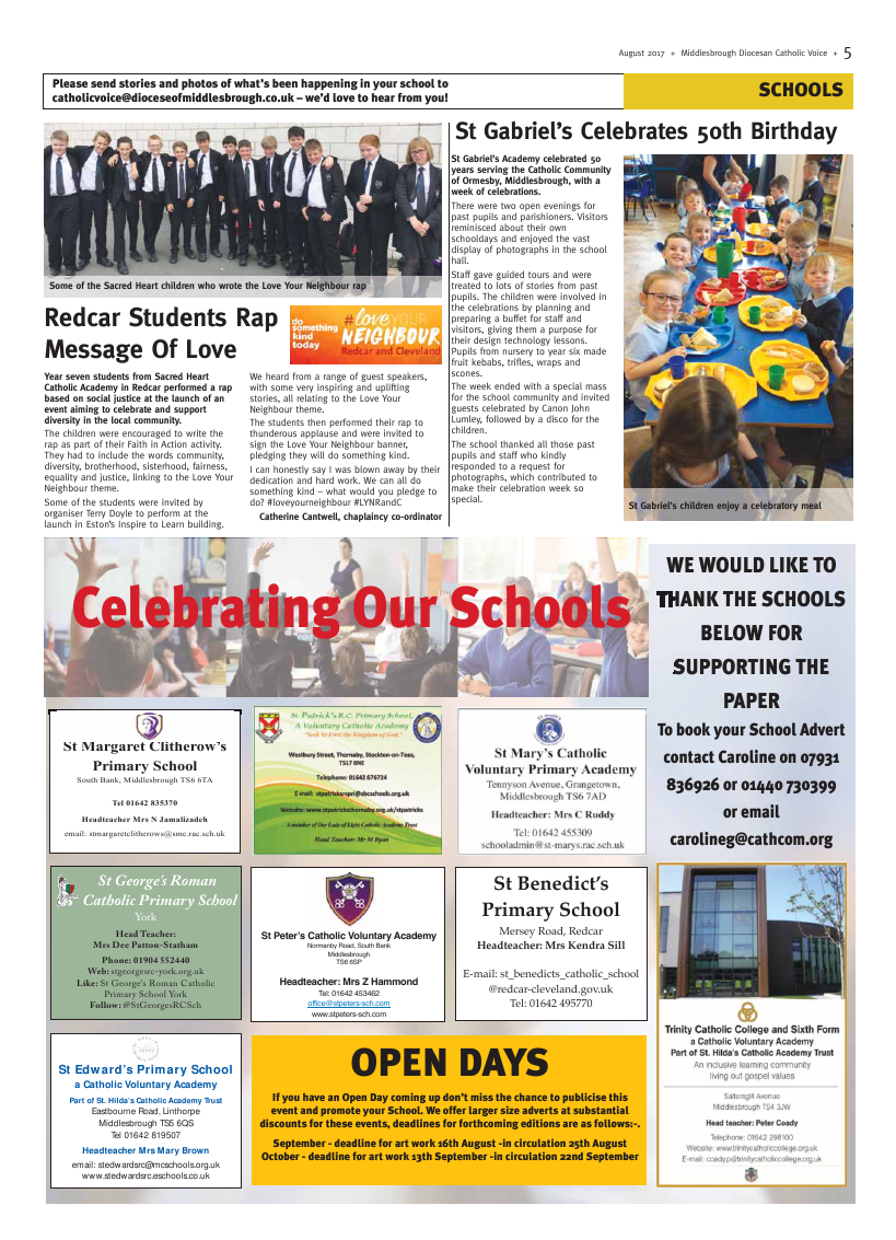 Aug 2017 edition of the Middlesbrough Voice - Page 