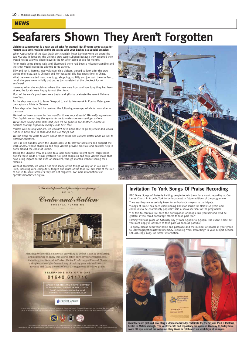 Jul 2018 edition of the Middlesbrough Voice - Page 