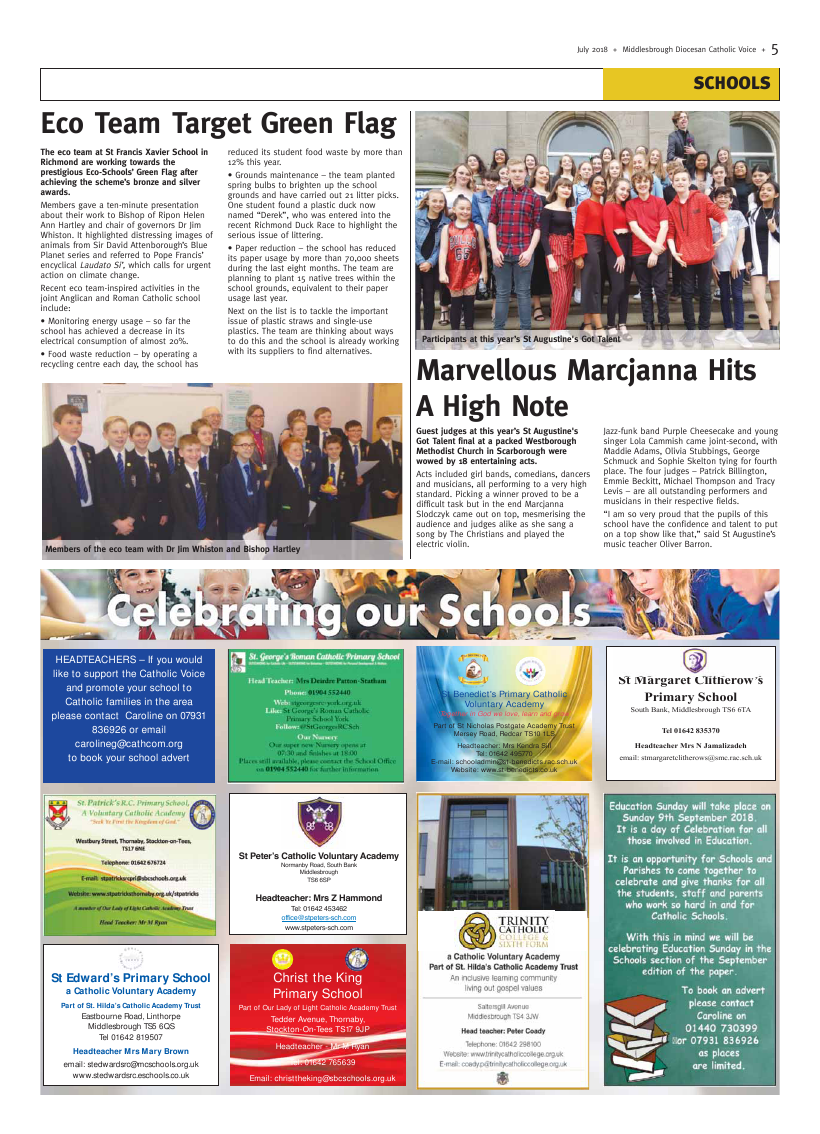 Jul 2018 edition of the Middlesbrough Voice - Page 