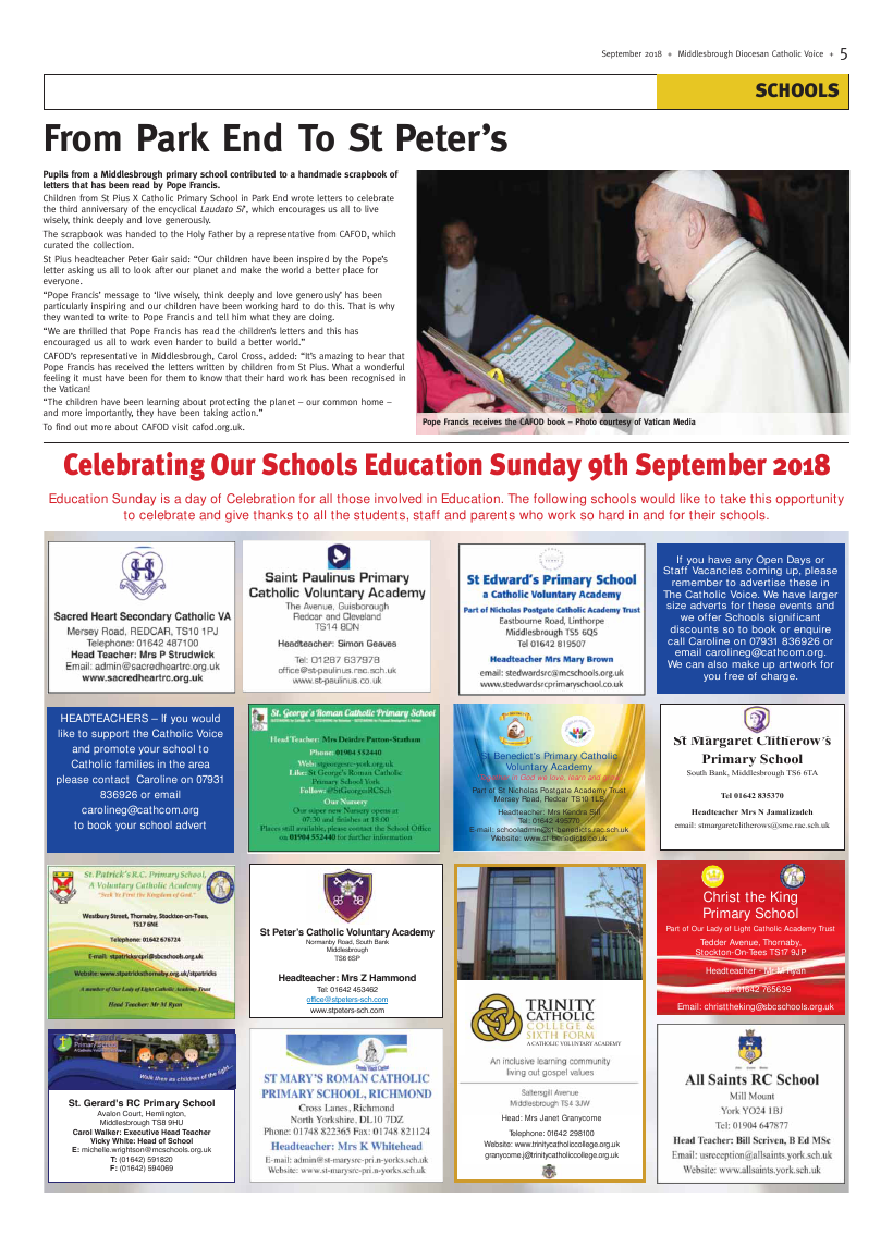 Sept 2018 edition of the Middlesbrough Voice - Page 