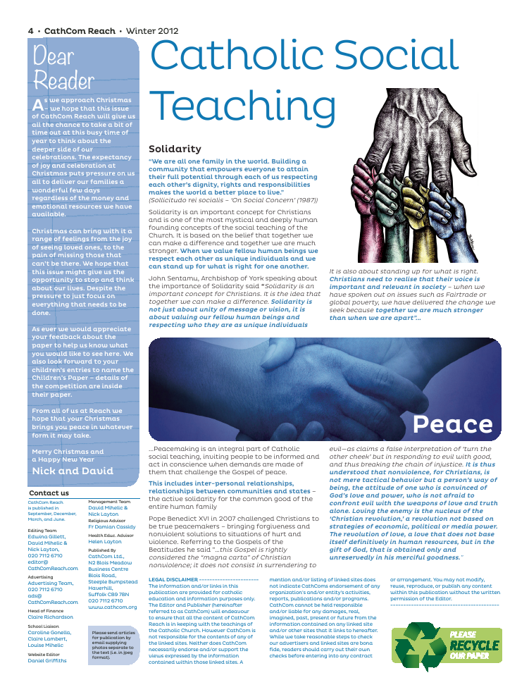 Winter 2012 edition of the Reach - Page 