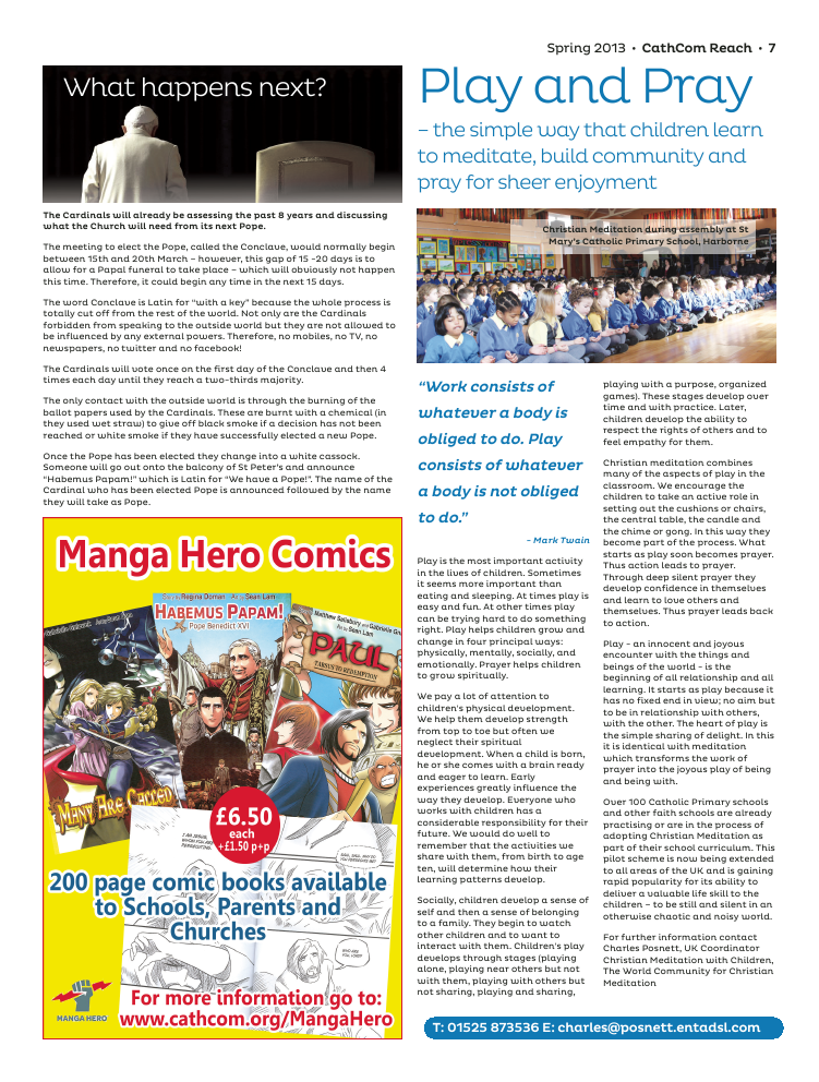 Spring 2013 edition of the Reach - Page 