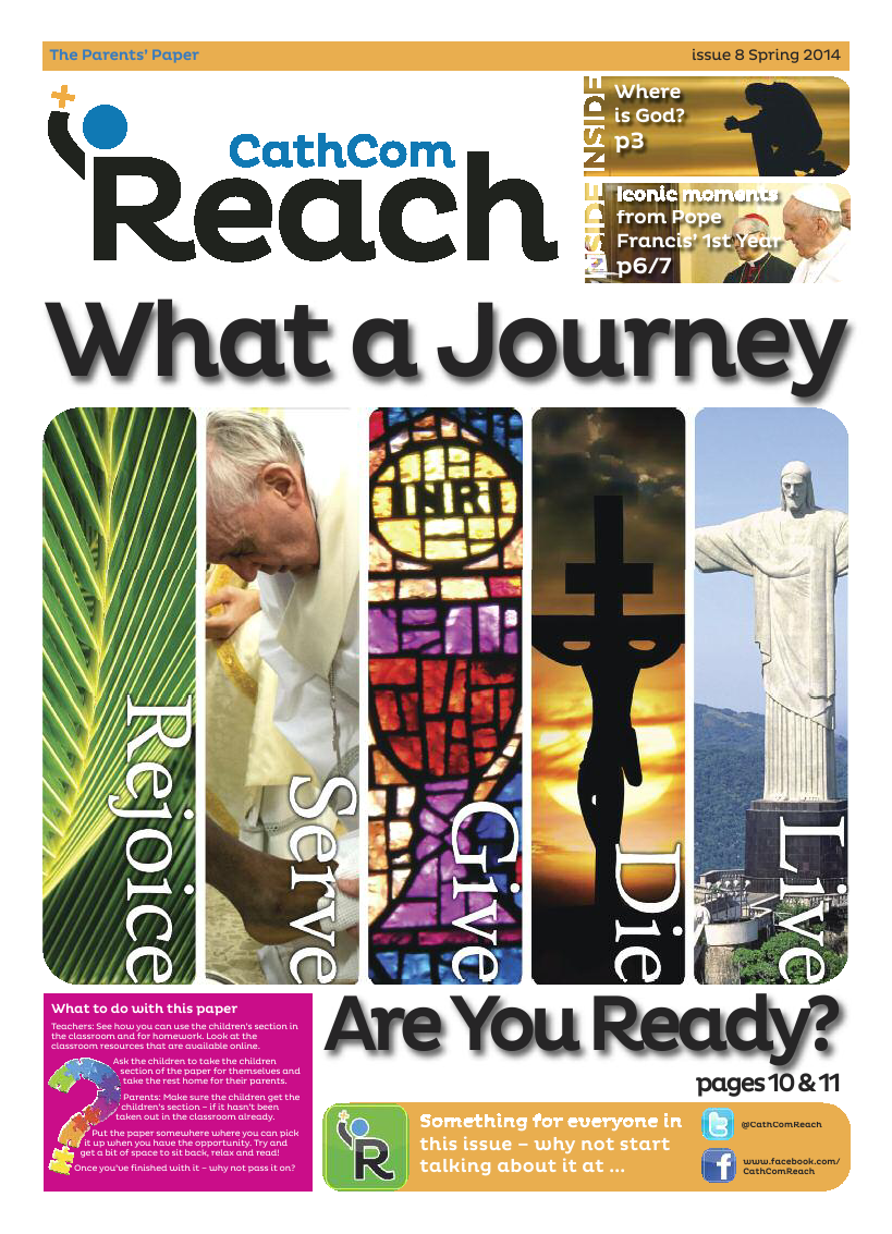 Spring 2014 edition of the Reach