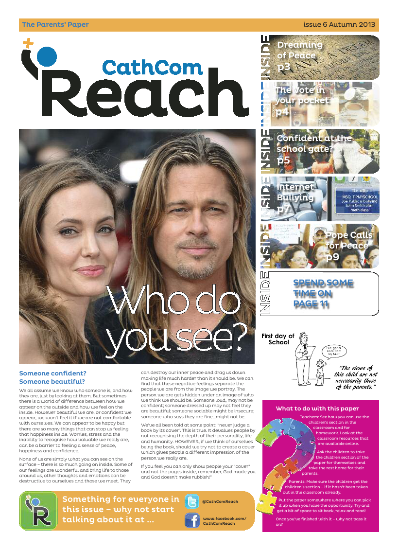 Autumn 2013 edition of the Reach