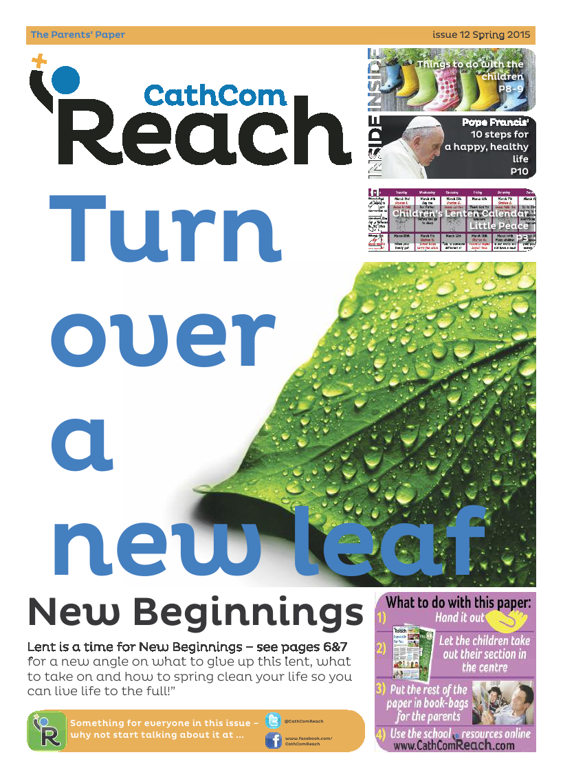 Spring 2015 edition of the Reach