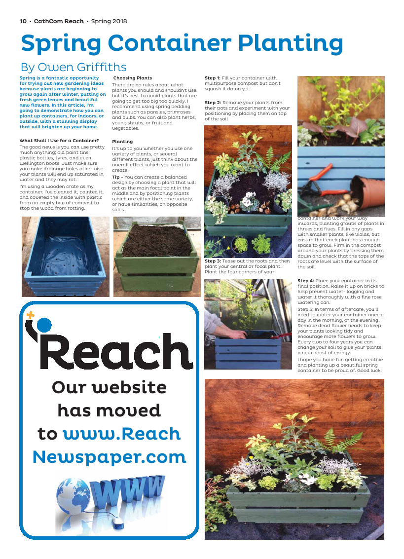 Spring 2018 edition of the Reach - Page 