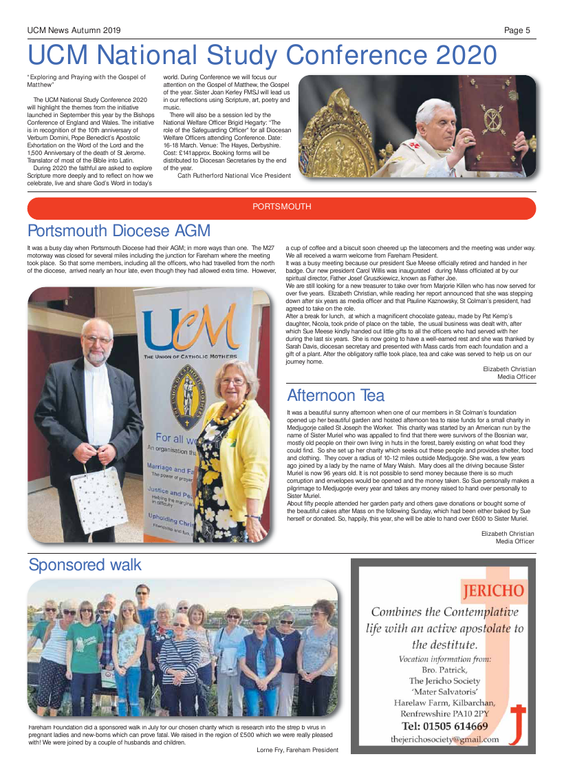Winter 2019 edition of the UCM News - Page 