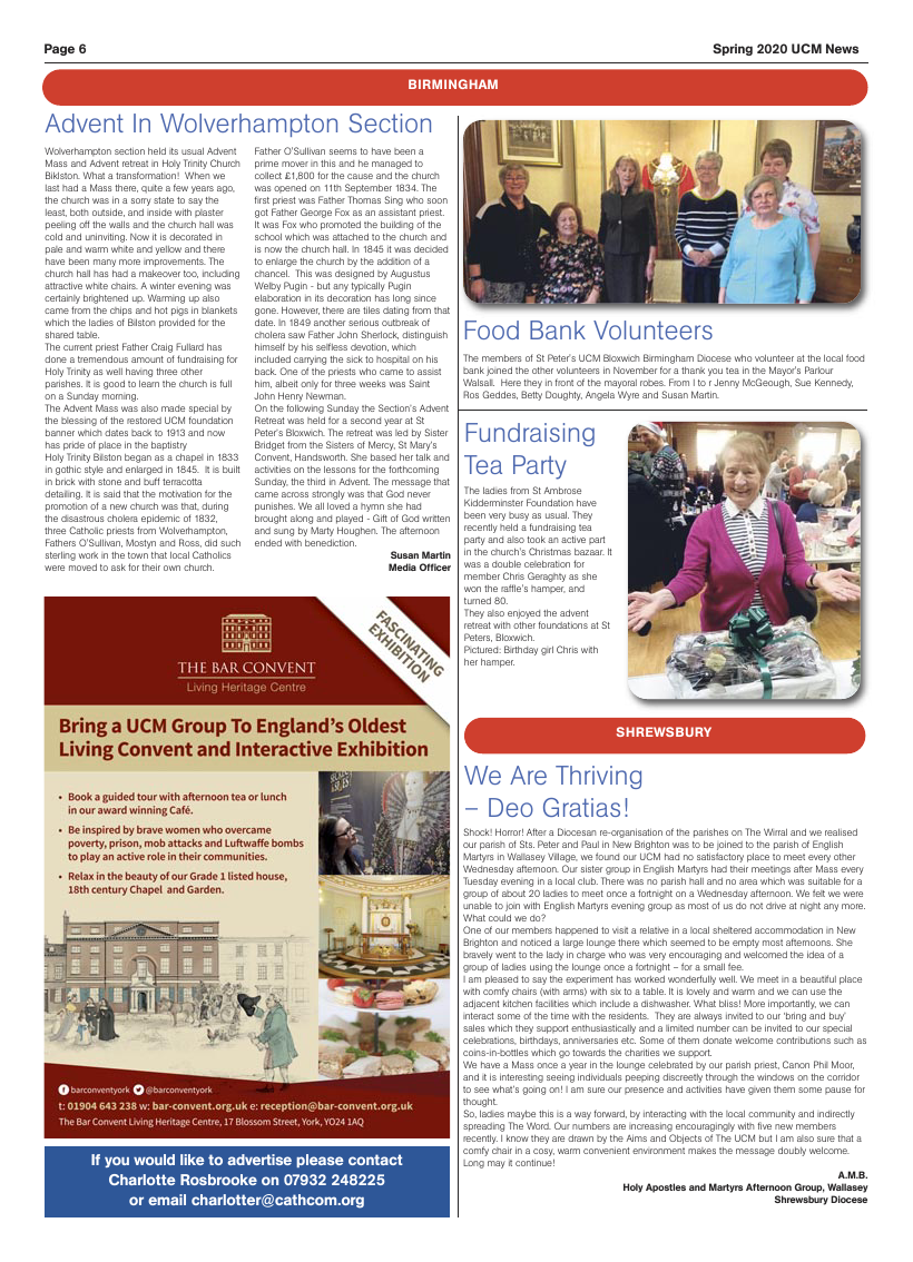 Spring 2020 edition of the UCM News - Page 
