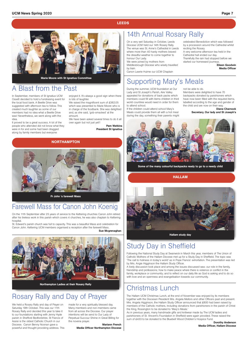 Spring 2020 edition of the UCM News - Page 