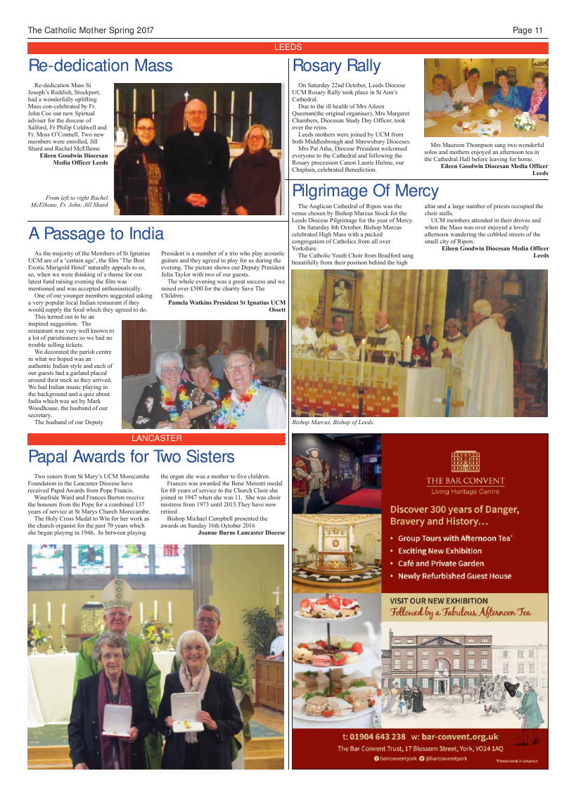 Spring 2017 edition of the Catholic Mother (UCM) - Page 