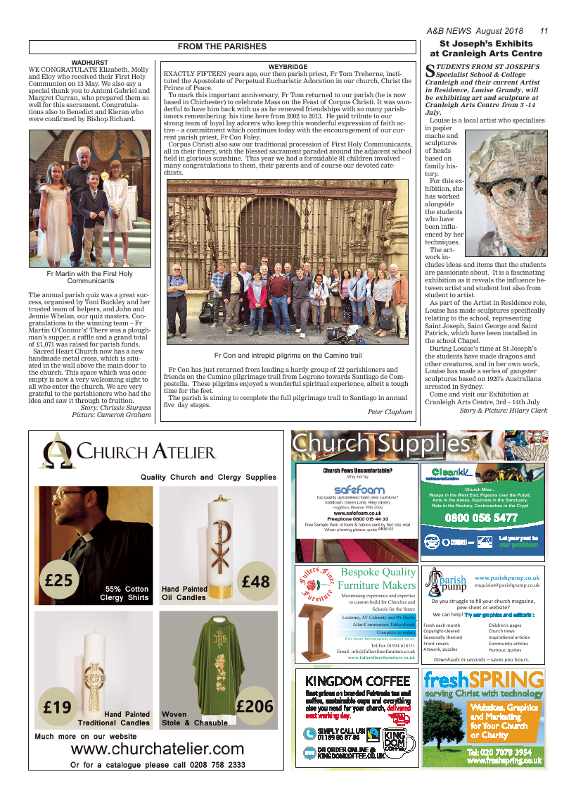 Aug 2018 edition of the A&B News - Page 