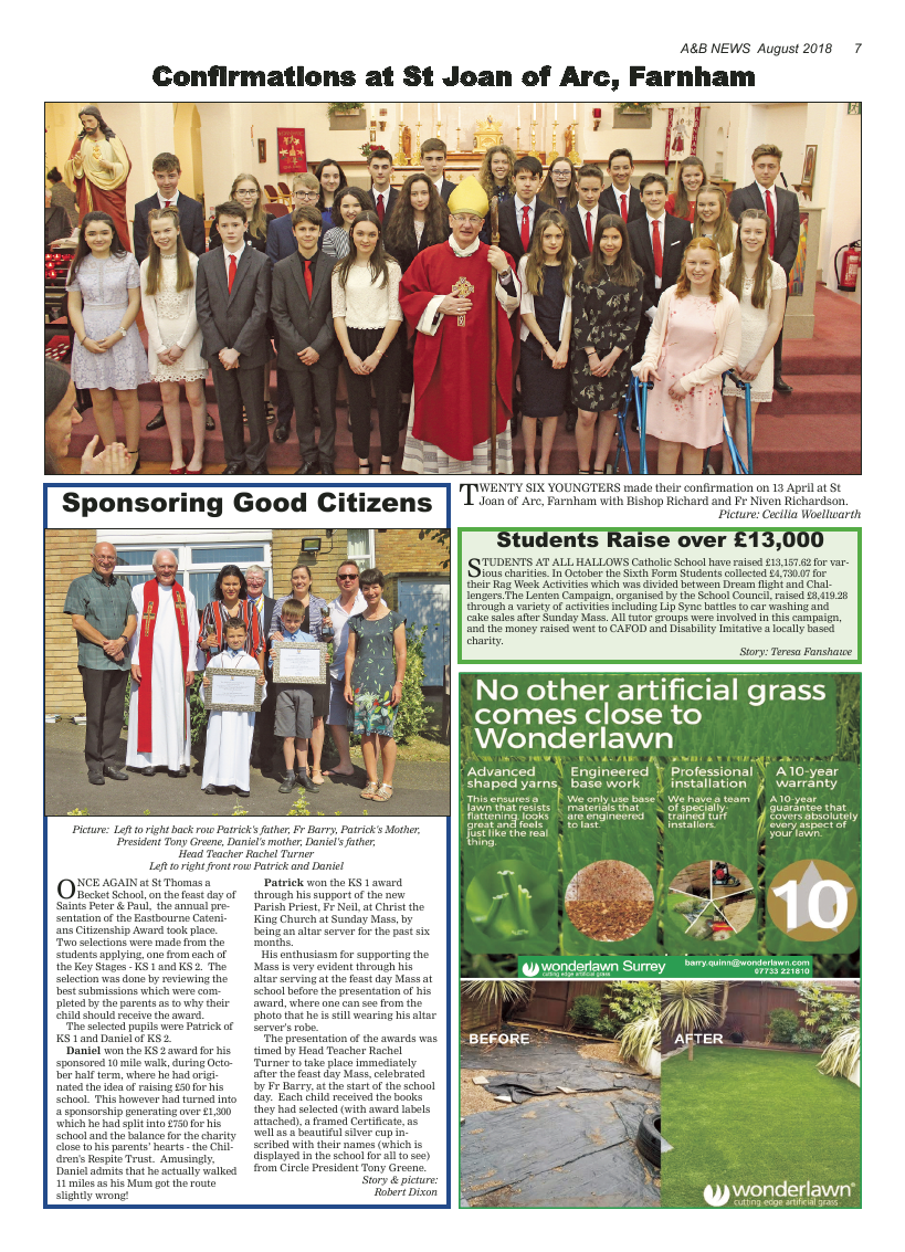 Aug 2018 edition of the A&B News - Page 