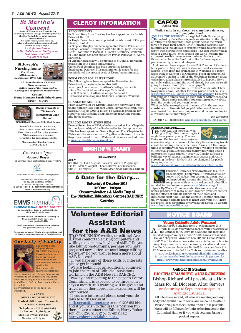 Aug 2018 edition of the A&B News - Page 