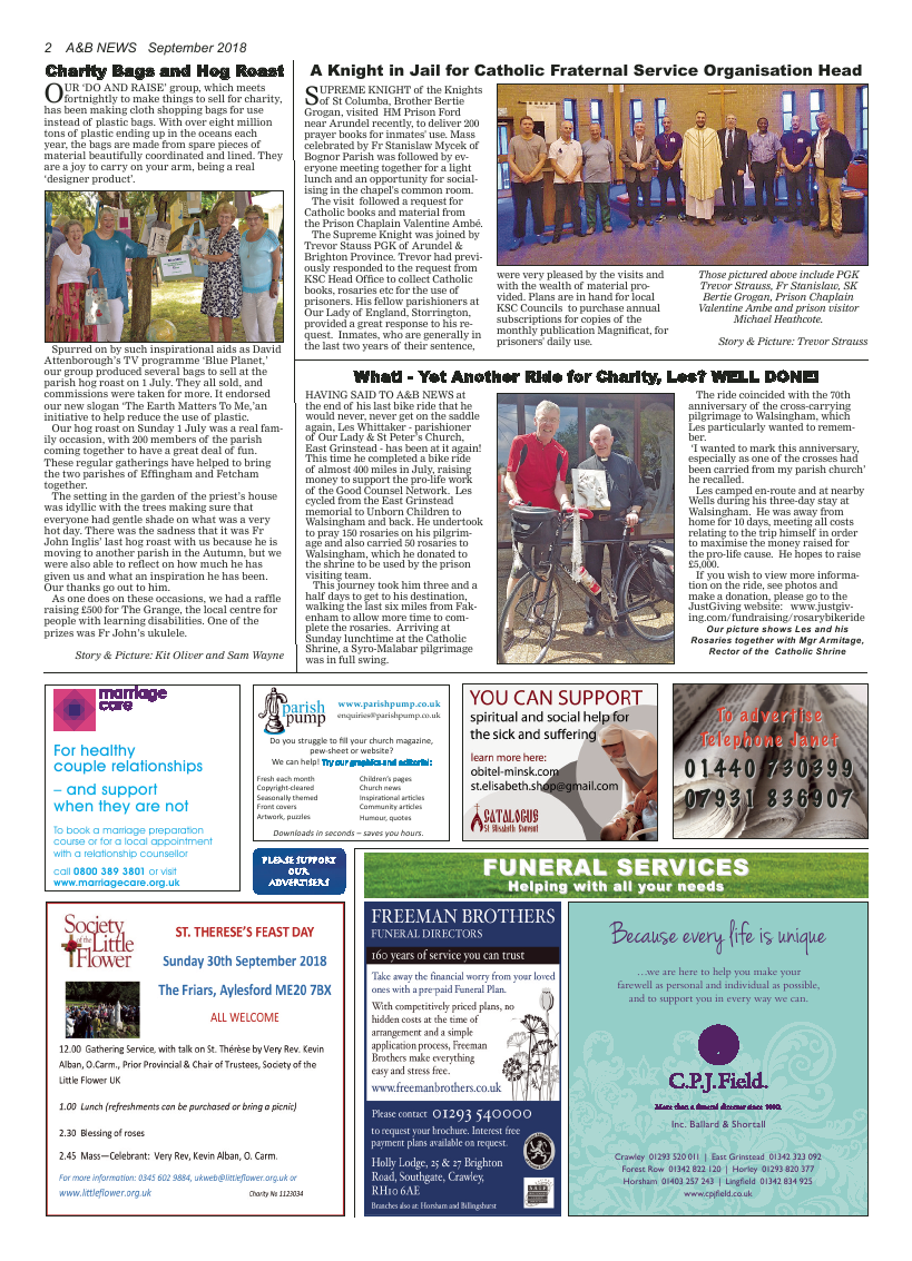 Sept 2018 edition of the A&B News - Page 