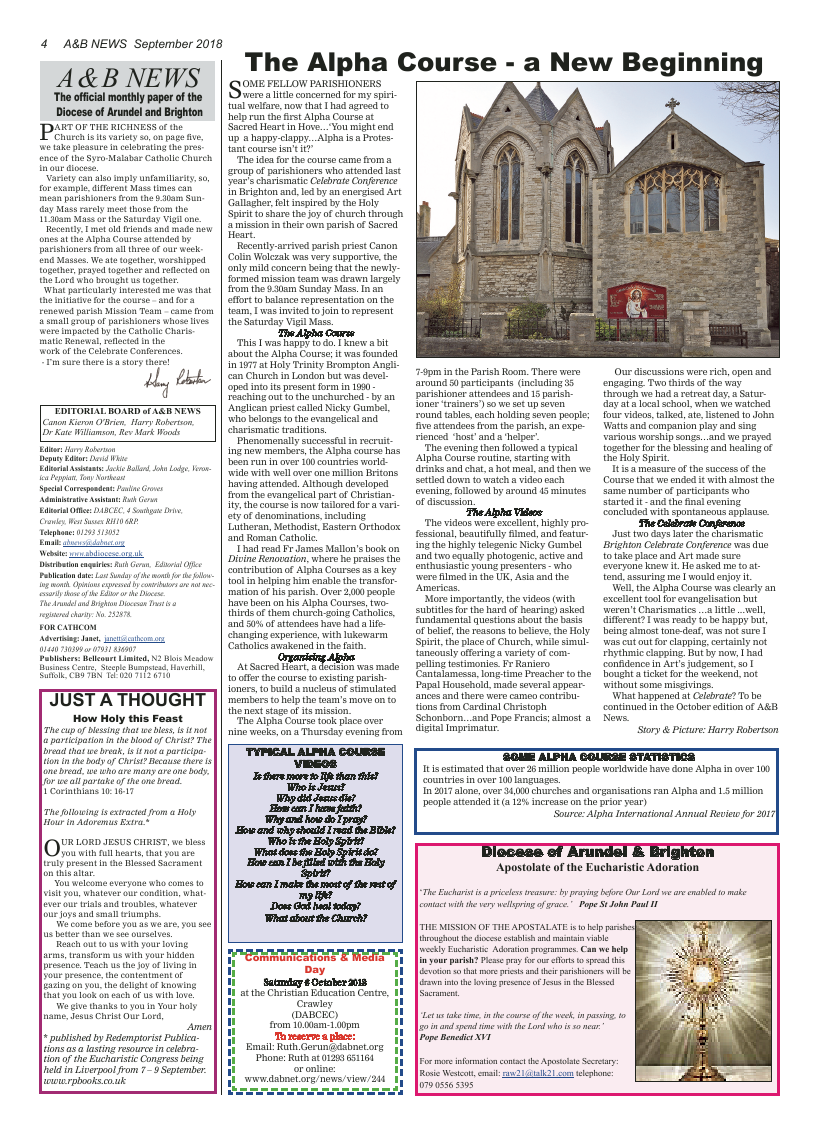 Sept 2018 edition of the A&B News - Page 