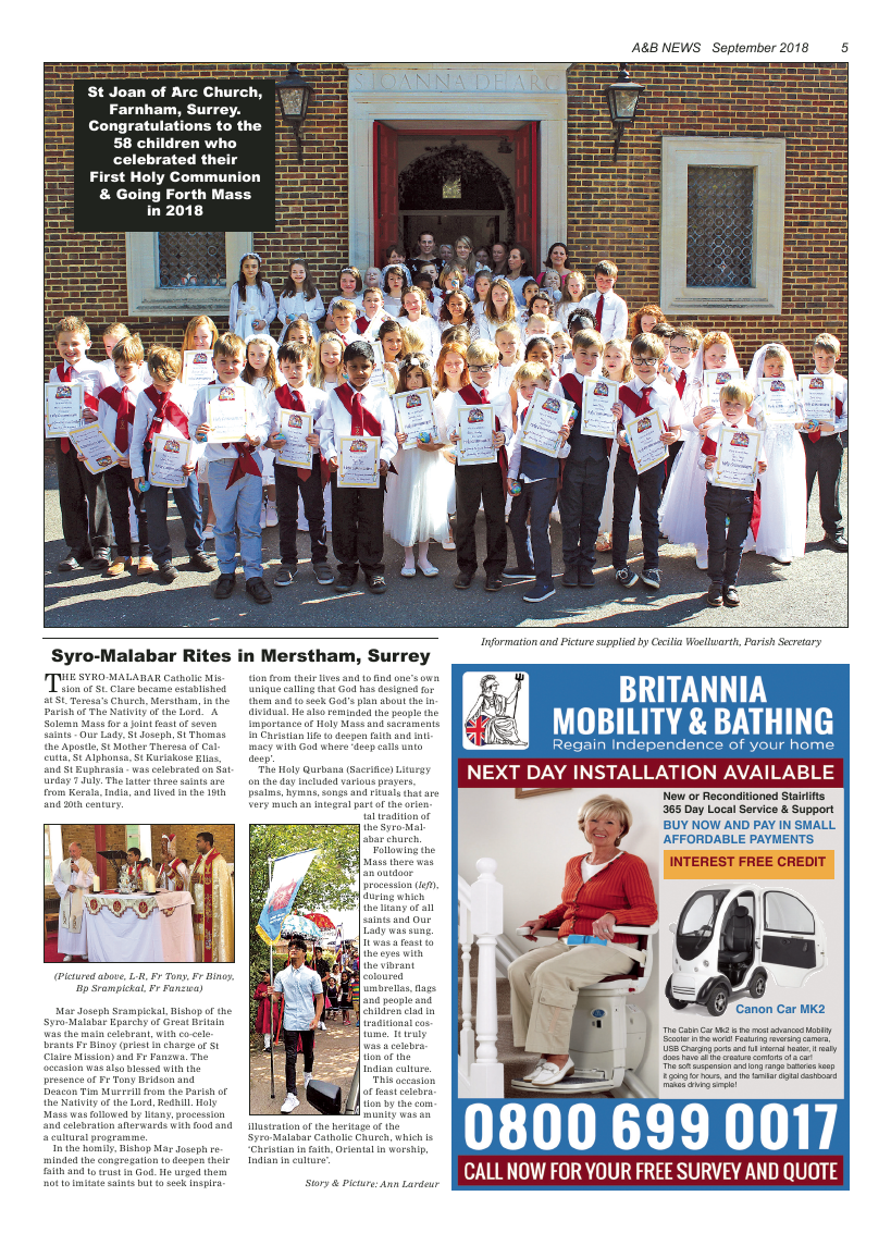 Sept 2018 edition of the A&B News - Page 