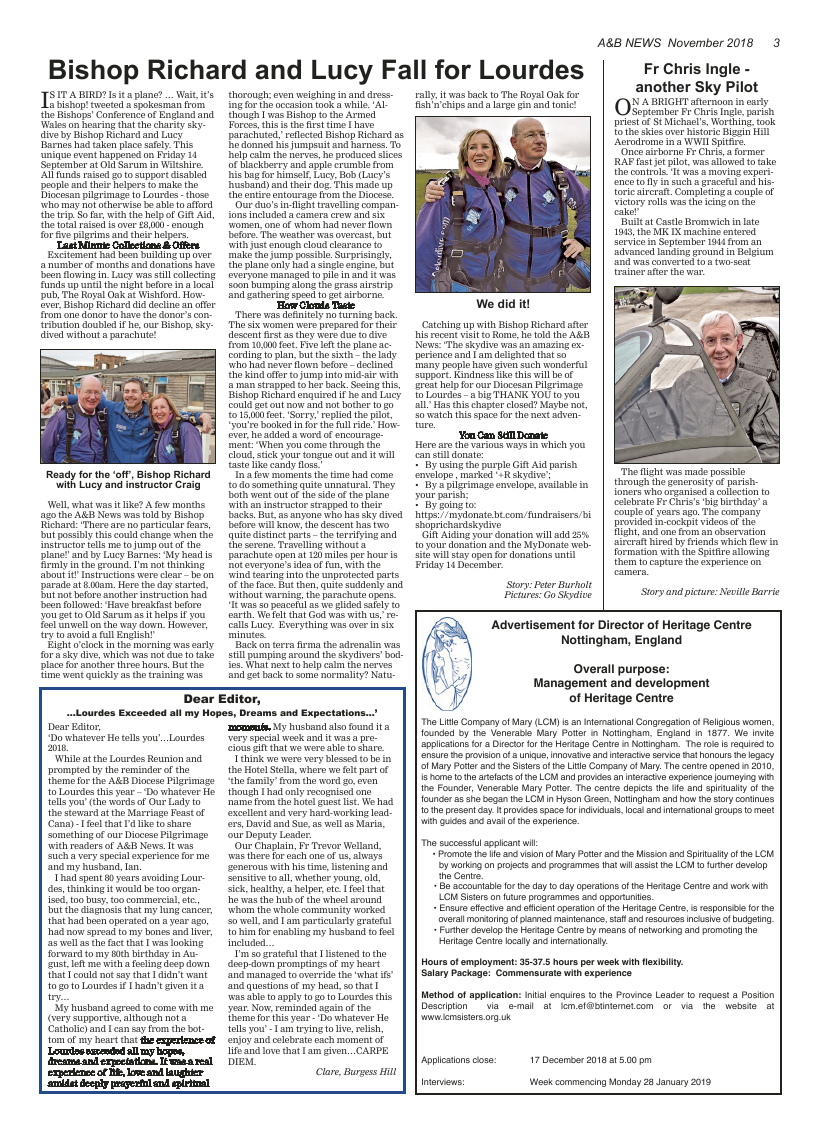 Nov 2018 edition of the A&B News - Page 