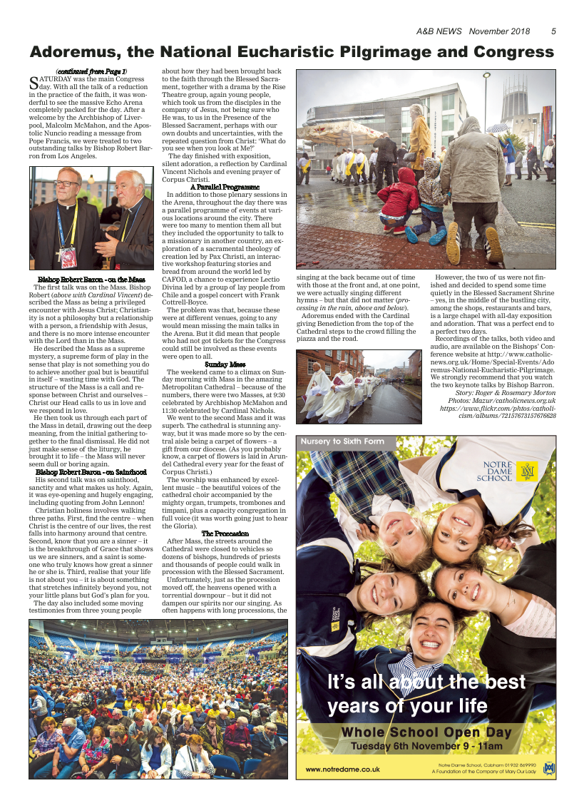 Nov 2018 edition of the A&B News - Page 