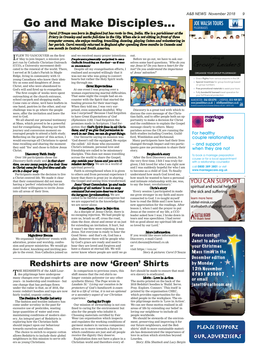 Nov 2018 edition of the A&B News - Page 