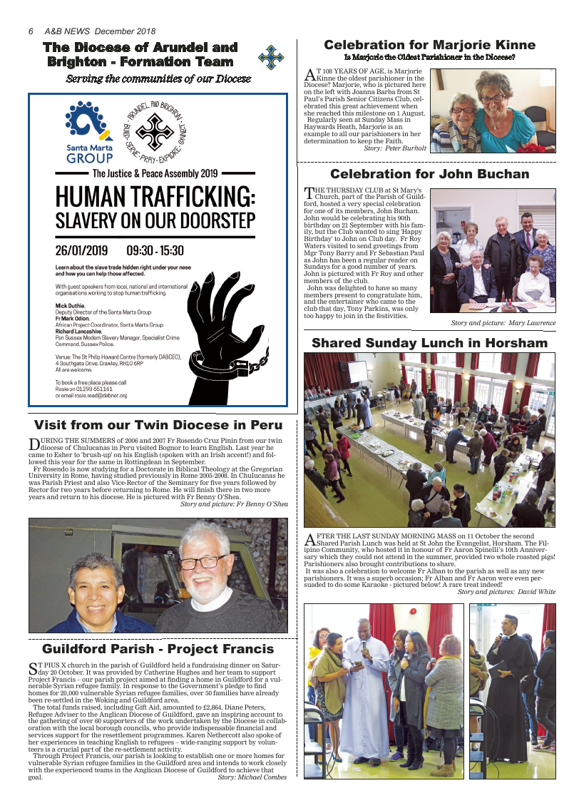 Dec 2018 edition of the A&B News - Page 