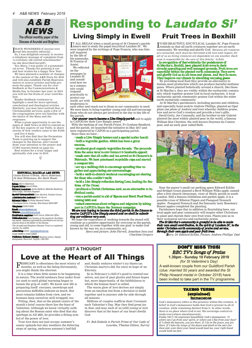 Feb 2019 edition of the A&B News - Page 