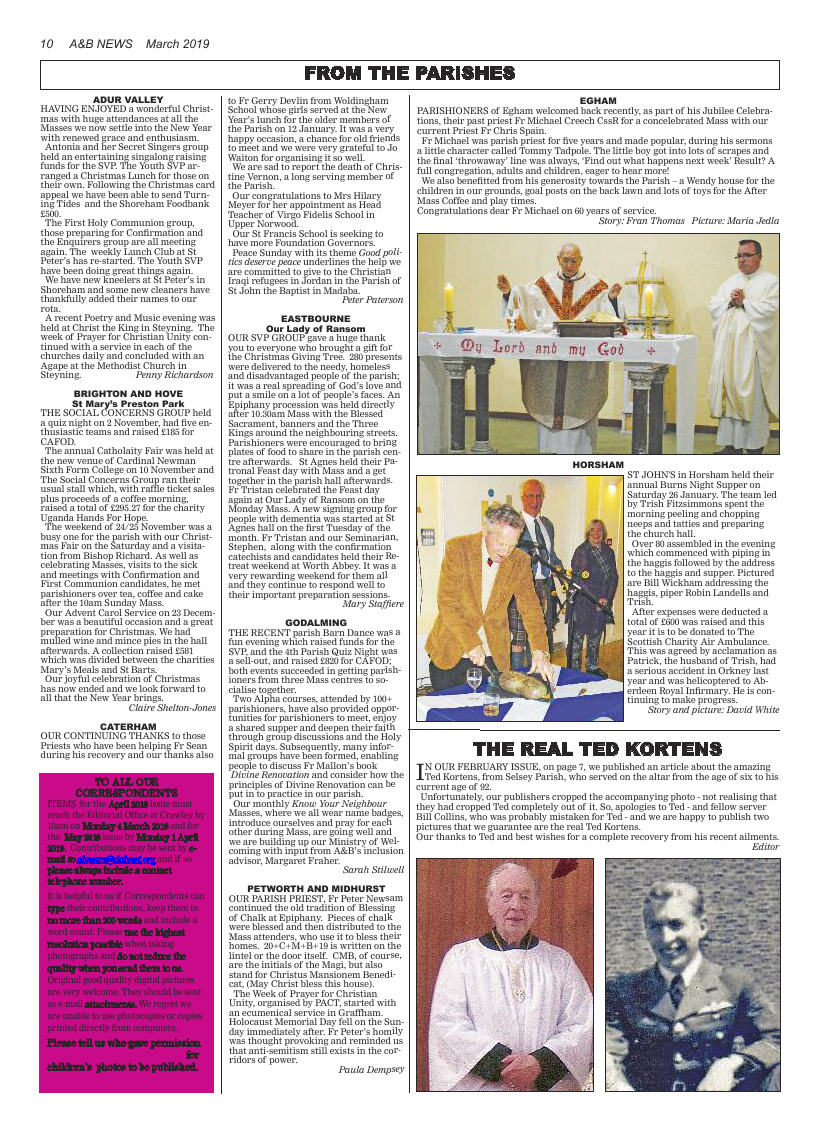 Mar 2019 edition of the A&B News - Page Mar 2019 edition of the A&B News - Page