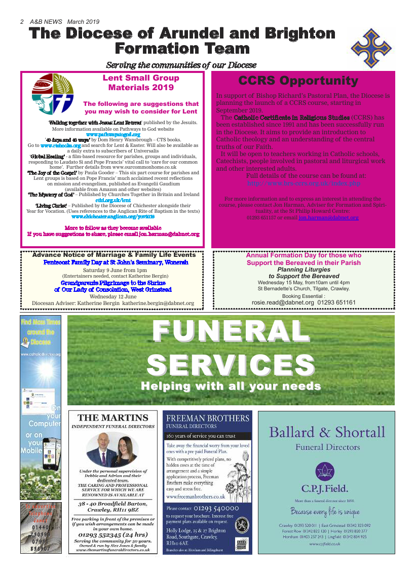 Mar 2019 edition of the A&B News - Page 