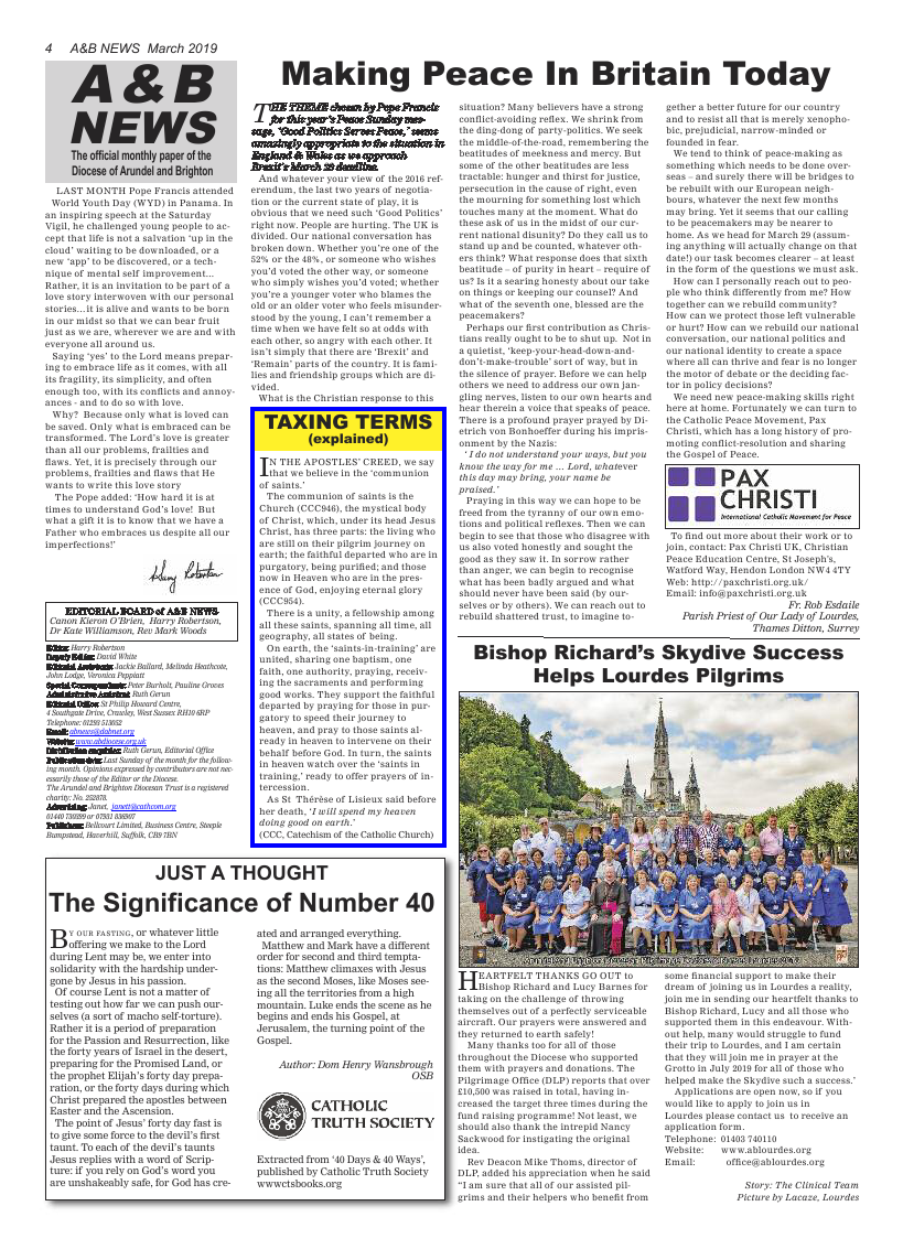 Mar 2019 edition of the A&B News - Page Mar 2019 edition of the A&B News - Page