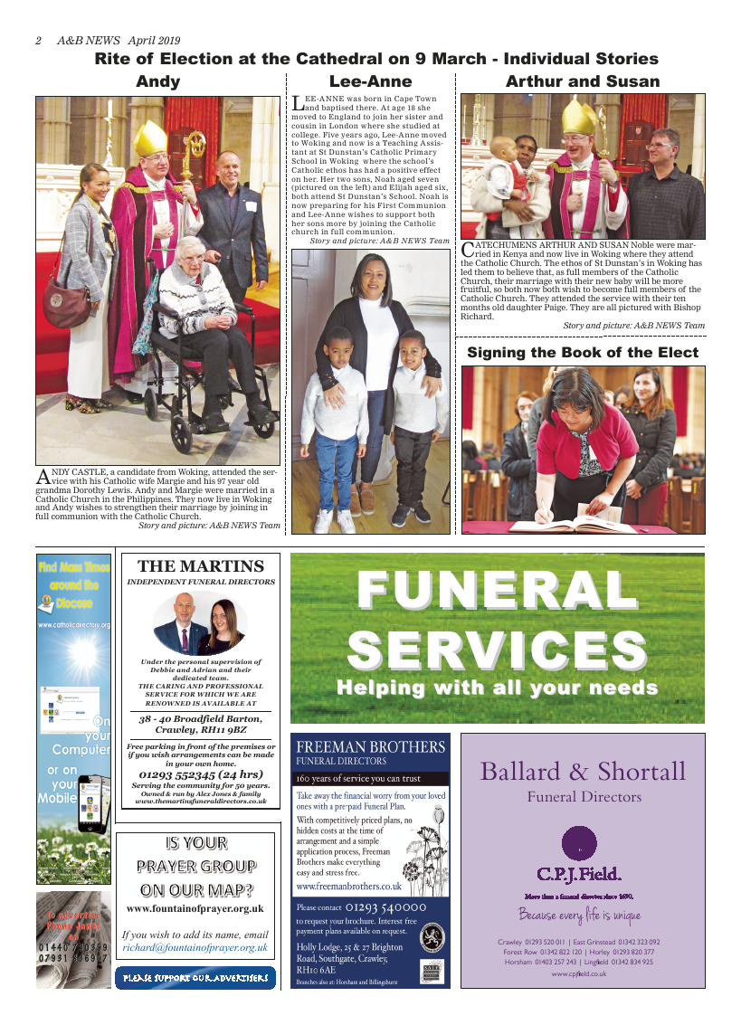 Apr 2019 edition of the A&B News - Page 