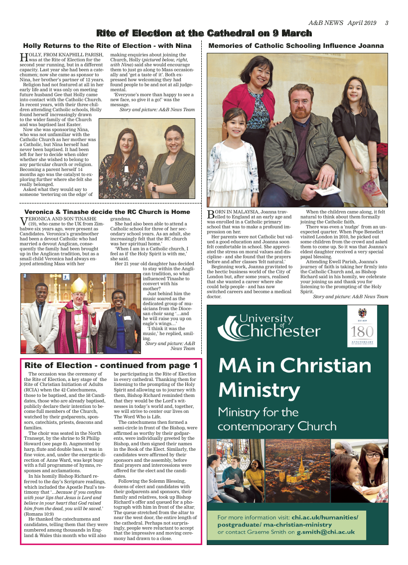 Apr 2019 edition of the A&B News - Page 