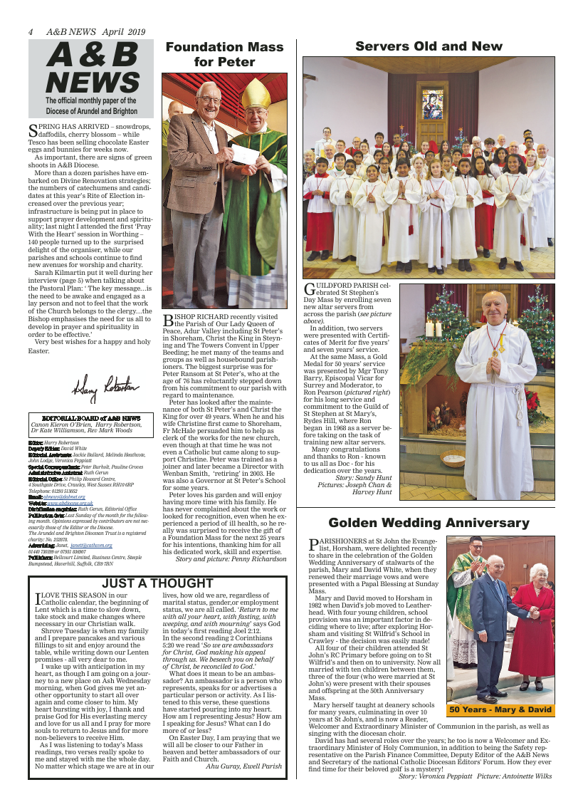 Apr 2019 edition of the A&B News - Page 