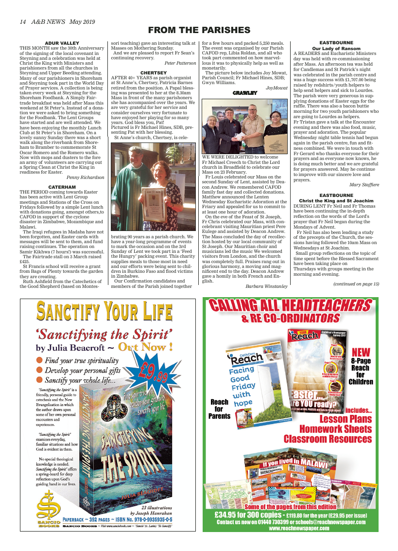 May 2019 edition of the A&B News - Page 